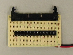第2作目の基板をコネクタ側から見ます